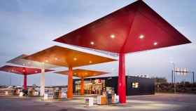 Una estación de servicio de la petrolera / REPSOL