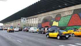 Entrada de la Terminal T1B del Aeropuerto Josep Tarradellas Barcelona-El Prat