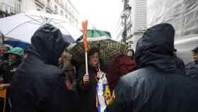 Manifestación de jubilados para pedir la mejora de las pensiones