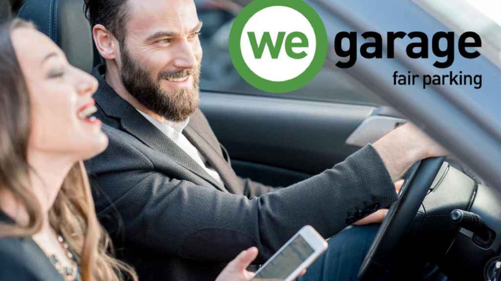 Publicidad de la 'start up' WeGarage