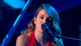 Amaia, durante su actuación en la final de Operación Triunfo 2017