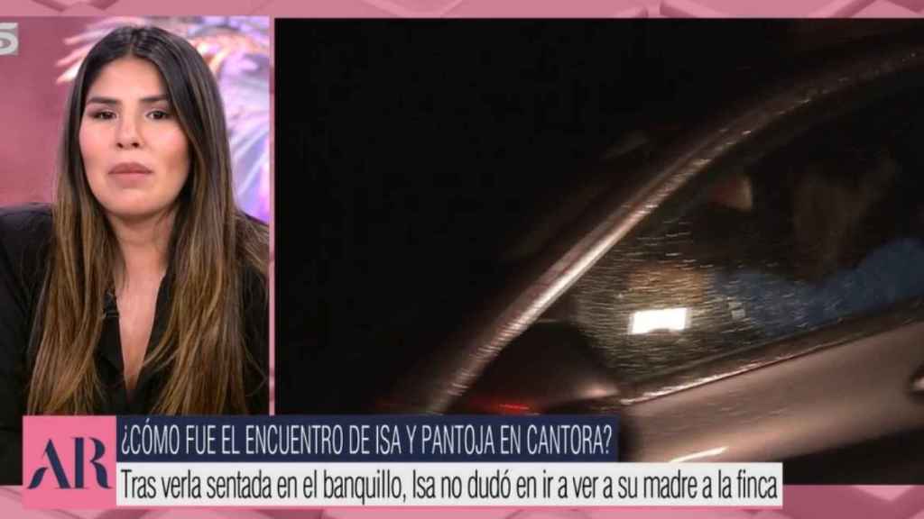 Isa Pantoja en 'El Programa de Ana Rosa' / MEDIASET