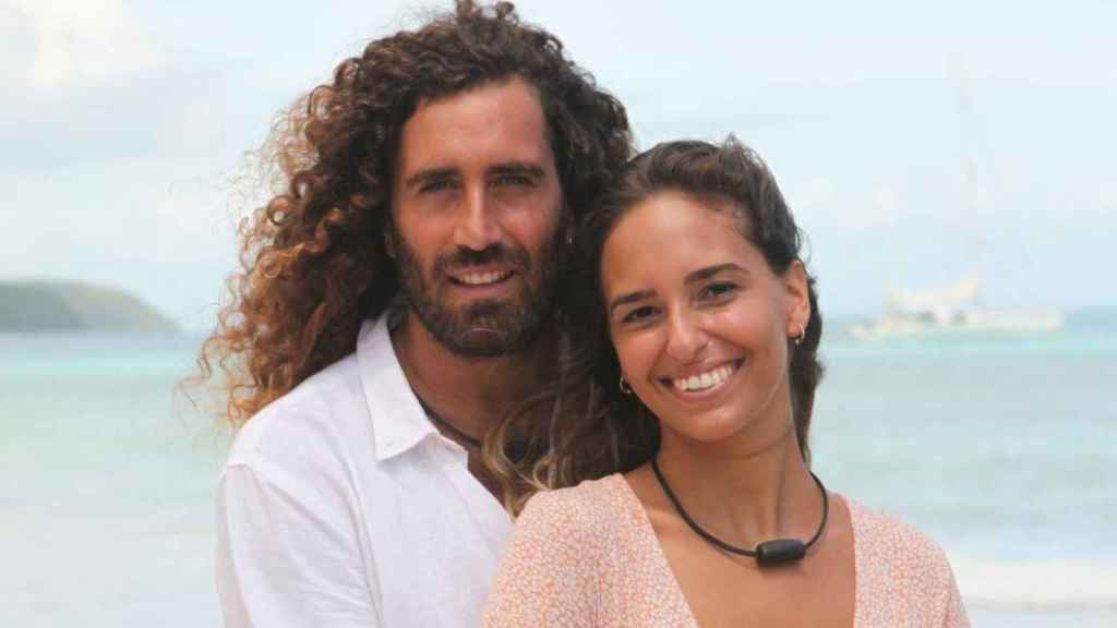 Raúl y Claudia en 'La isla de las tentaciones' / MEDIASET