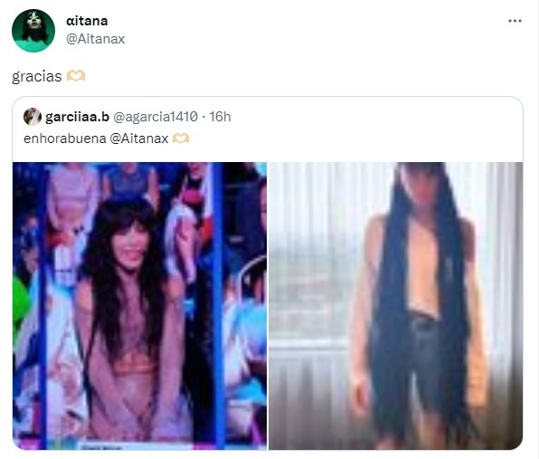 Aitana responde a las comparaciones con Loreen / TWITTER