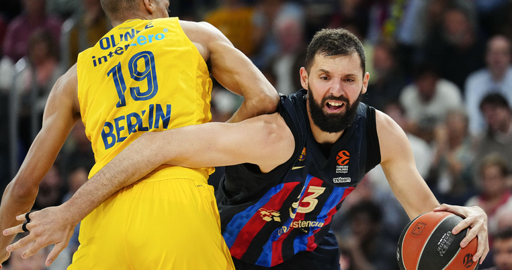 Mirotic, durante una jugada ofensiva contra el Alba Berlín / EFE