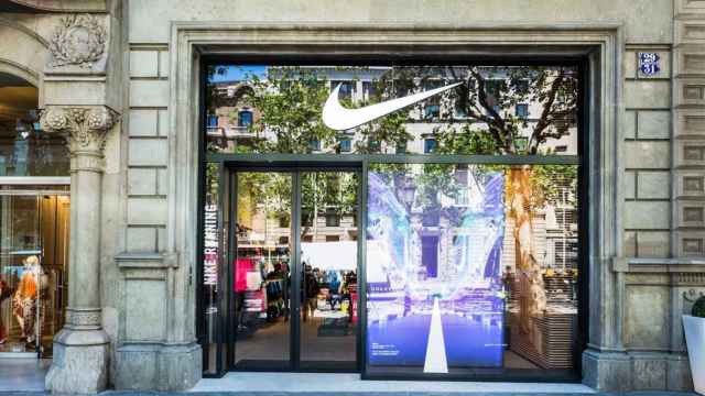 Imagen de una de las tiendas de Nike en el paseo de Gracia de Barcelona / CG