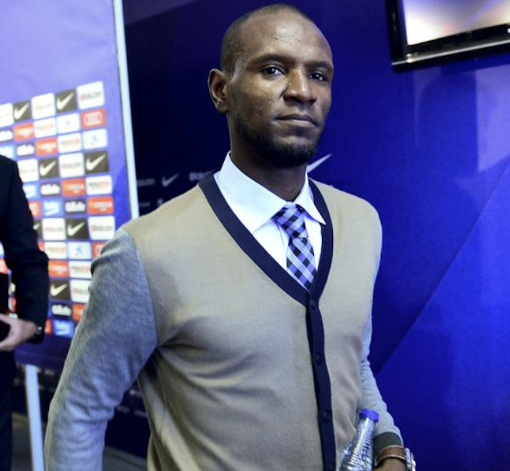 Una foto de Eric Abidal, secretario técnico del Barça / Twitter