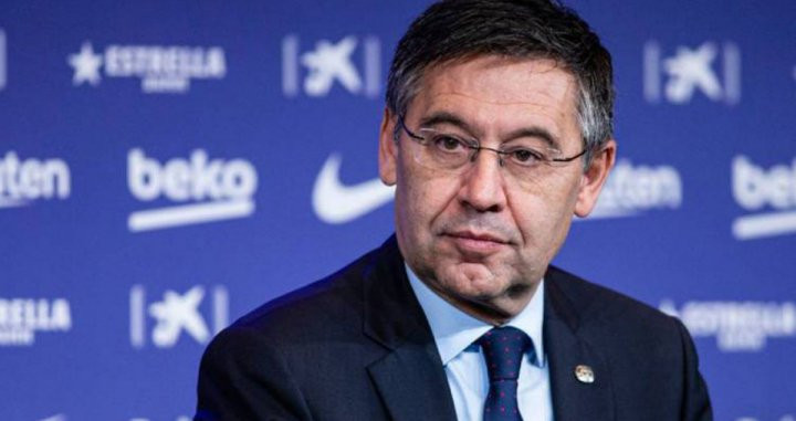 Josep Maria Bartomeu en un acto del Barcelona / EFE