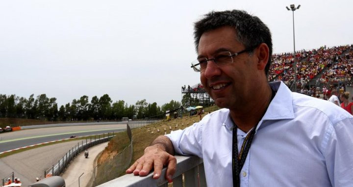 Bartomeu en el Circuit de Catalunya / Twitter