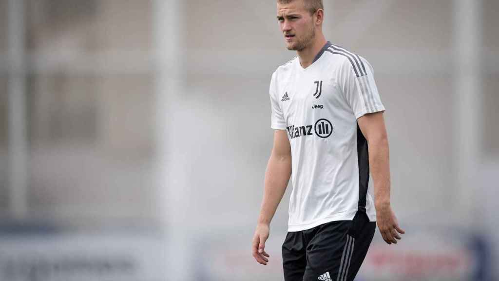 Matthijs de Ligt entrenando con la Juventus / Juventus