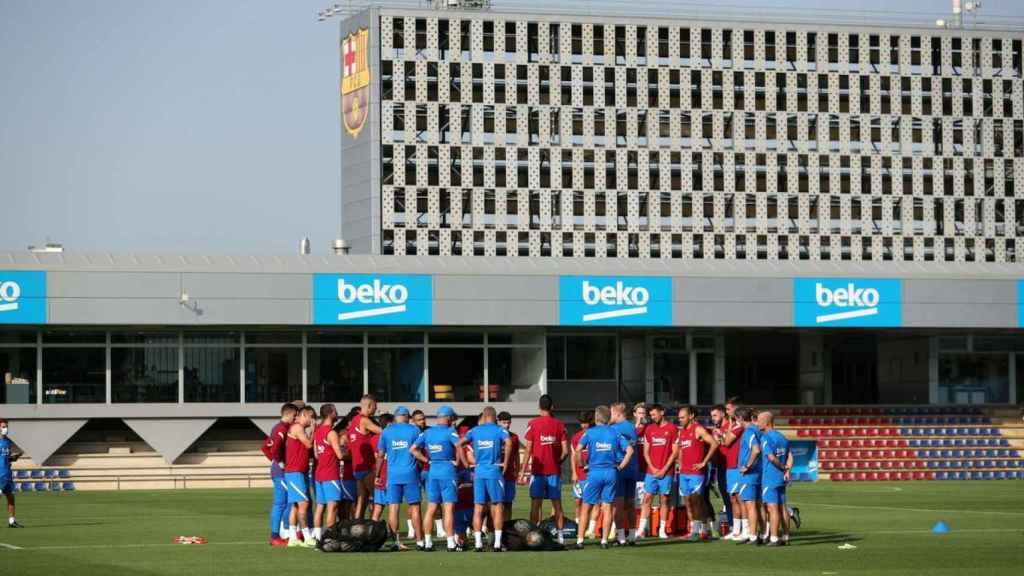 El Barça entrena de cara al estreno liguero / FCB