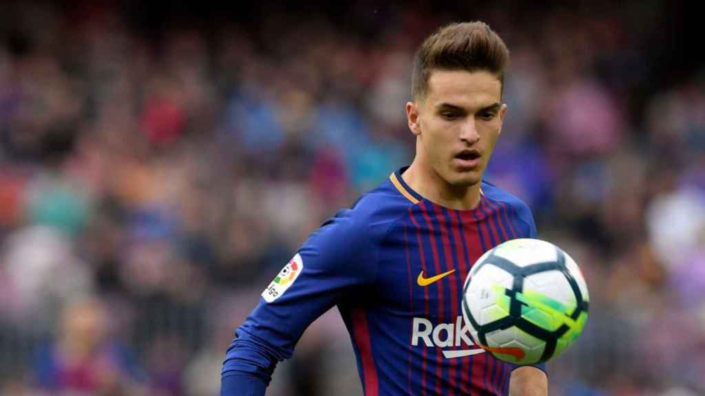 Denis Suárez jugando con el Barça en una imagen de archivo / EFE