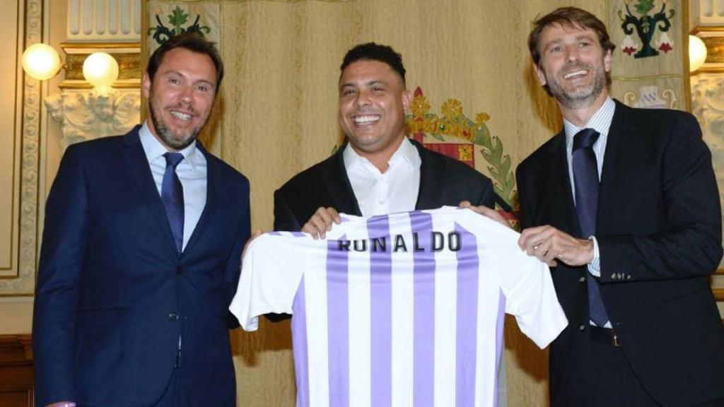 Ronaldo Nazario es el nuevo máximo accionista del Real Valladolid