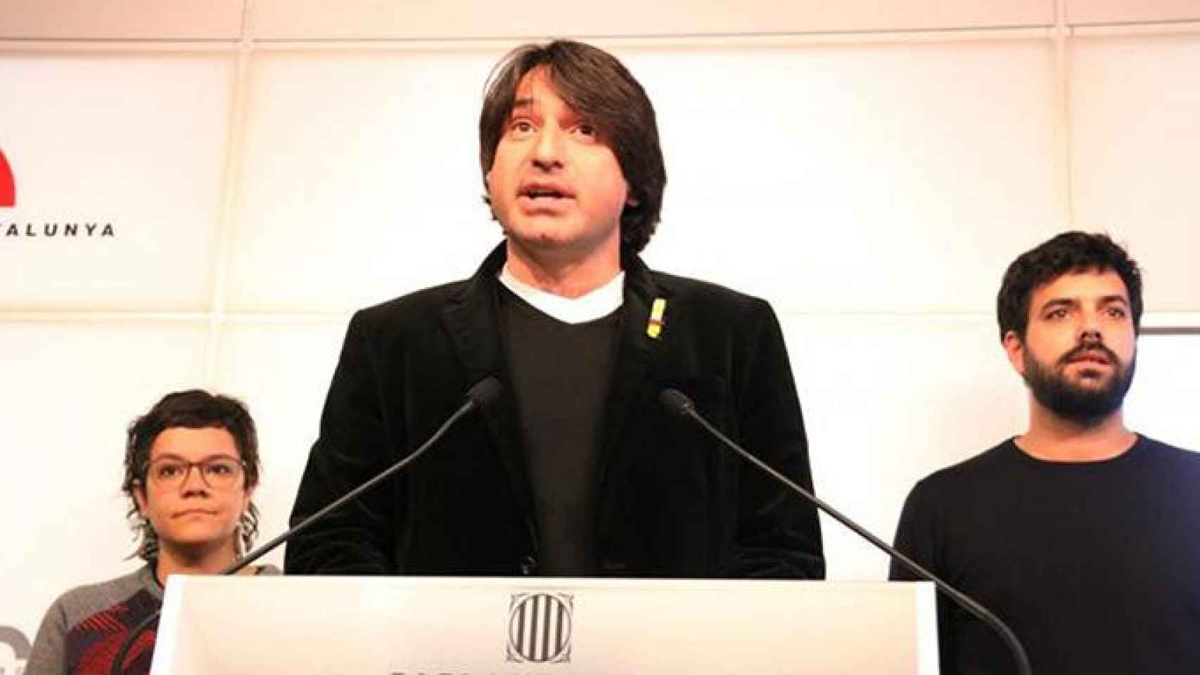 El diputado de Junts per Catalunya (JxCat) Francesc de Dalmases, en el Parlament / CG