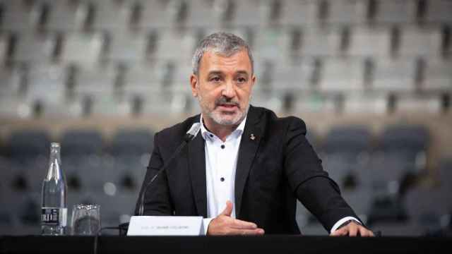 Jaume Collboni, primer teniente de alcalde, durante la presentación de un acto cultural / EP