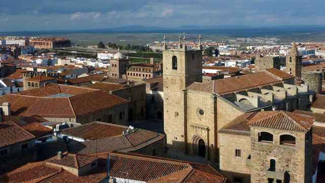 La ciudad monumental de Cáceres, en Extremadura / WIKIPEDIA