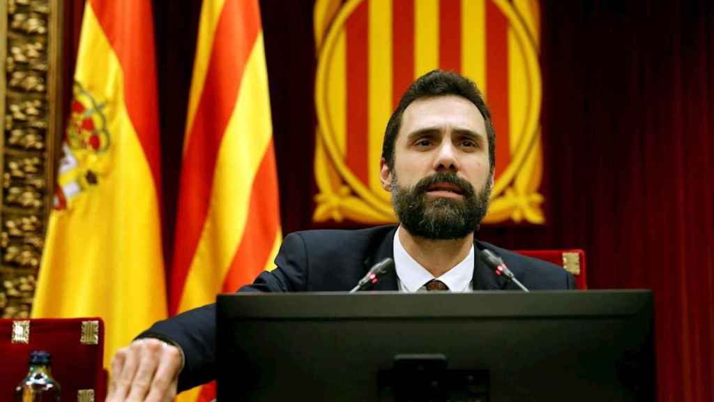 Roger Torrent, presidente del Parlamento de Cataluña / EFE