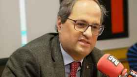 Quim Torra durante una entrevista en la radio / RAC1