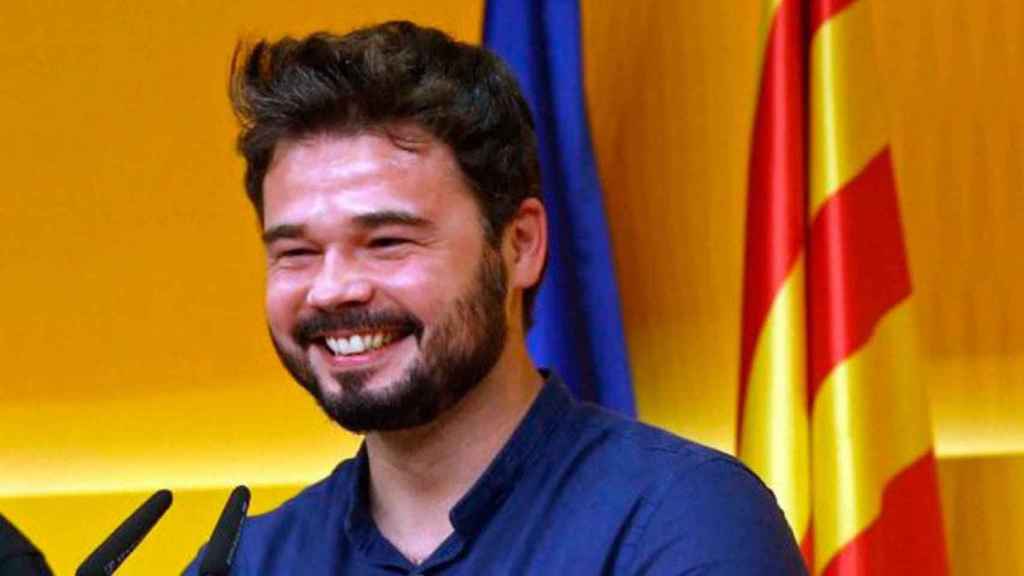 El diputado de ERC Gabriel Rufián / EFE