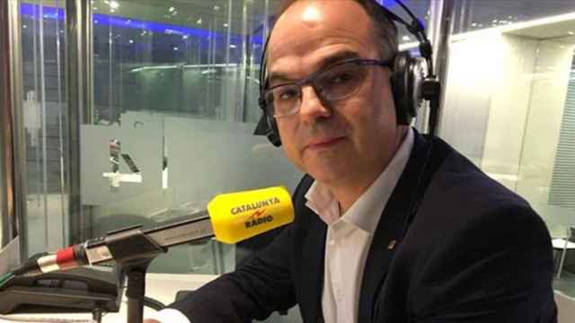 Jordi Turull, durante una entrevista en Catalunya Ràdio / CG