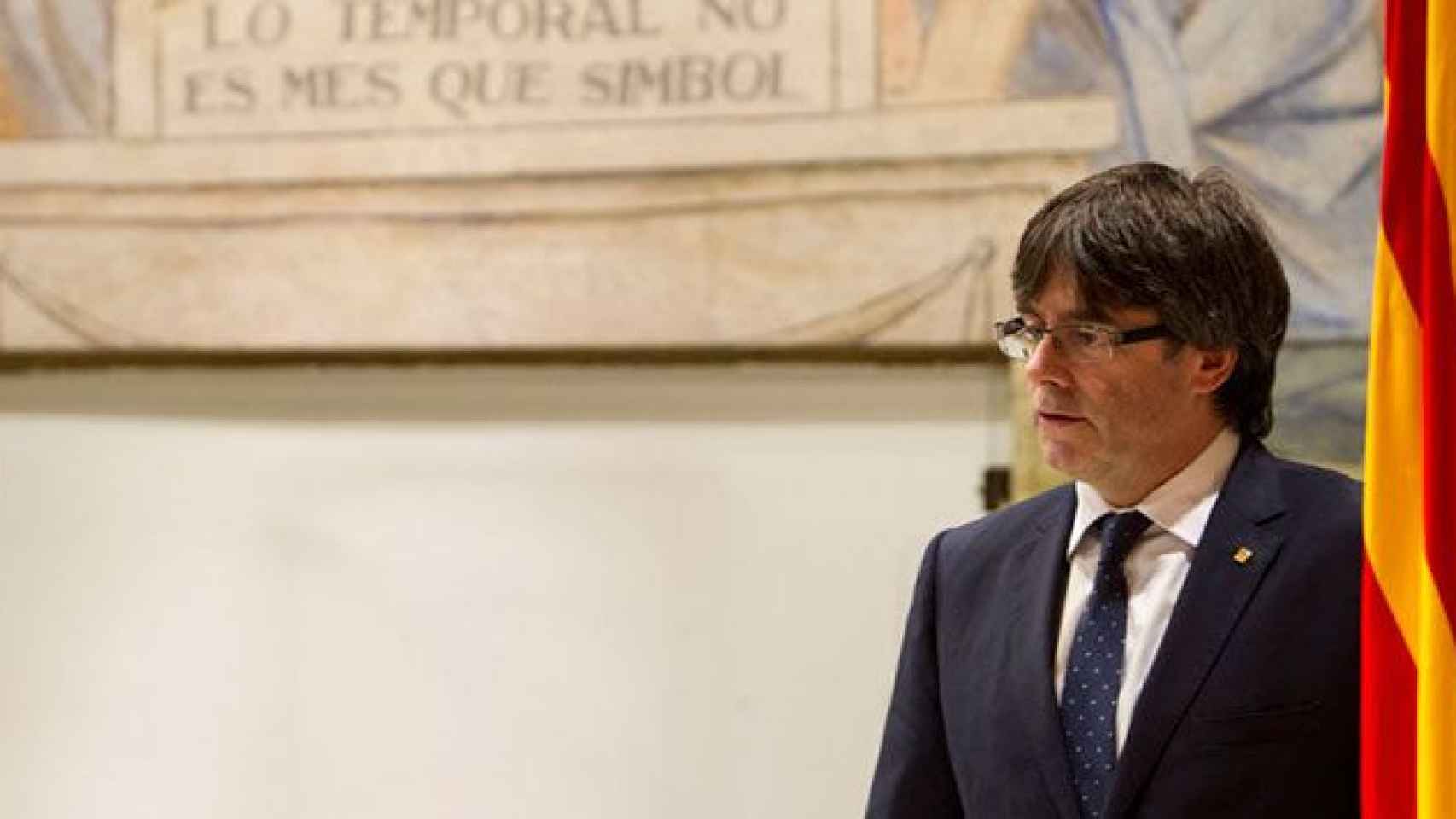 El presidente de la Generalitat, Carles Puigdemont, en una imagen de archivo / EFE