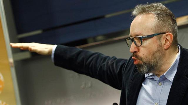 El portavoz de Ciudadanos en el Congreso, Juan Carlos Girauta. - EUROPA PRESS