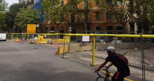 Obras de la 'superilla' del Eixample / CG