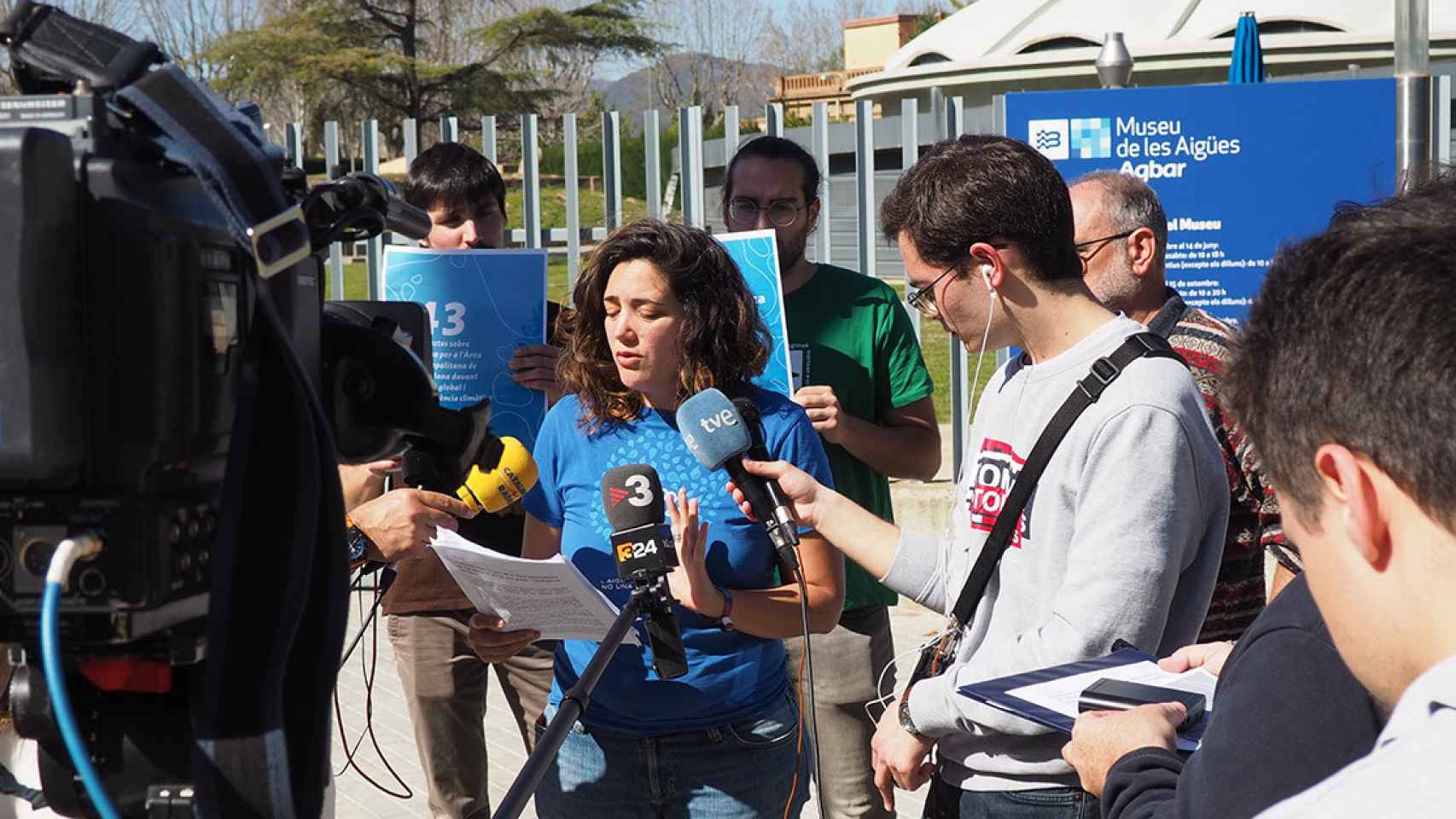 Varias entidades presentan un documento con 43 propuestas para la crisis global y la emergencia climática en el Área Metropolitana de Barcelona este jueves / AIGUA ÉS VIDA