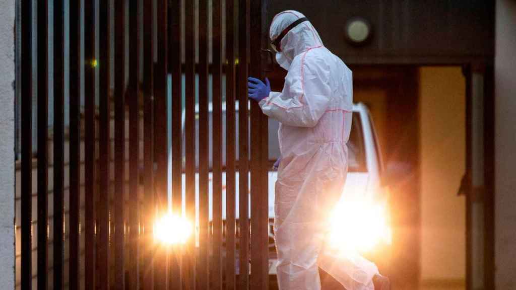 Imagen de la residencia Santa Oliva de Olesa de Montserrat (Barcelona), donde ha habido seis muertes por Covid-19 / EFE