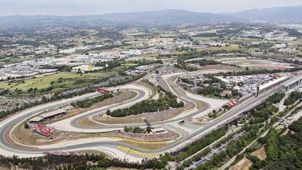 Panorámica del Circuito de Montmeló (Barcelona)