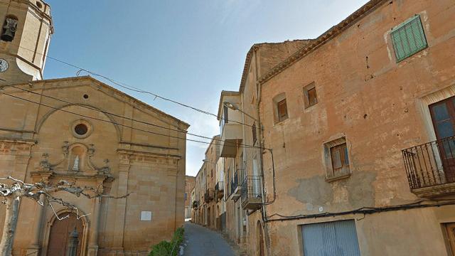 Una calle de la localidad de El Soleràs / CG