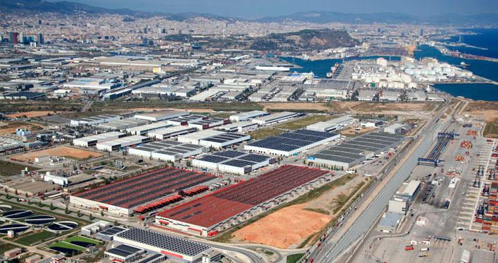 Imagen aérea de la Zona de Actividades Logísticas (ZAL) del Puerto de Barcelona / CG