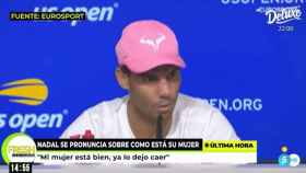 Rafa Nadal en el US Open / MEDIASET