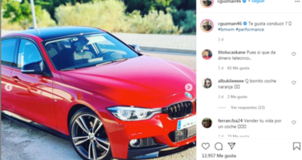 Imágenes del nuevo coche que le ha regalado Crisfofer a Fani / INSTAGRAM