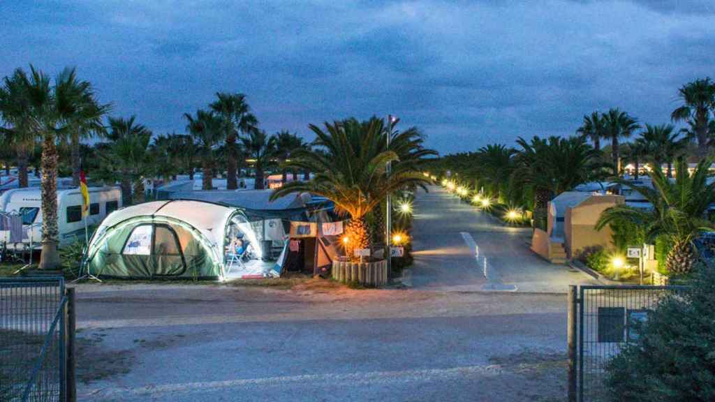 El camping Las Dunas donde se ha detenido al alemán / CG