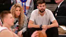 Una foto de archivo de Shakira y Gerard Piqué