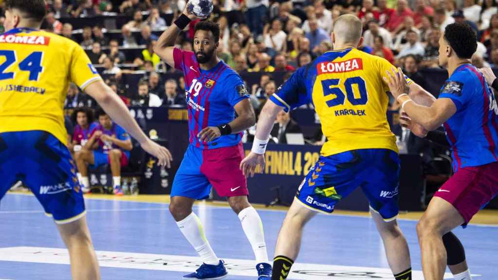 El Barça de Balonmano durante la final de la Champions League / FCB