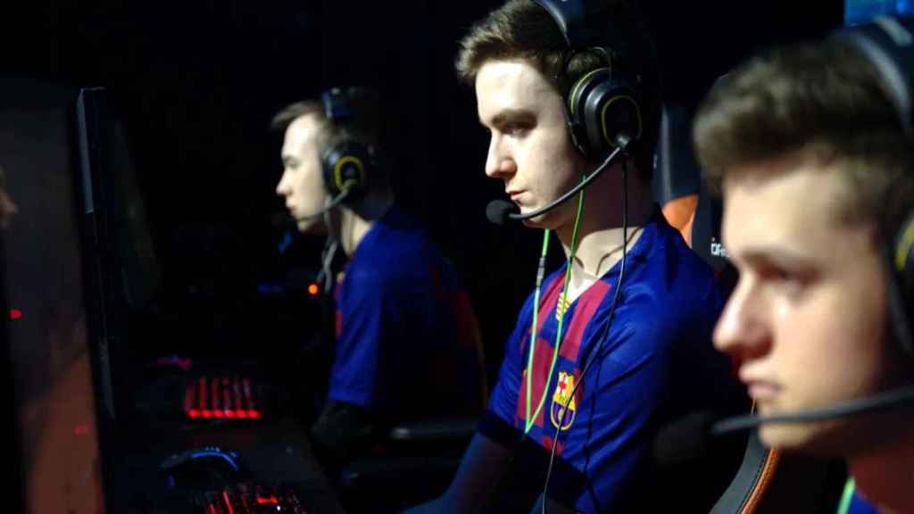 El equipo de eSports del FC Barcelona, en una imagen de archivo / FCB