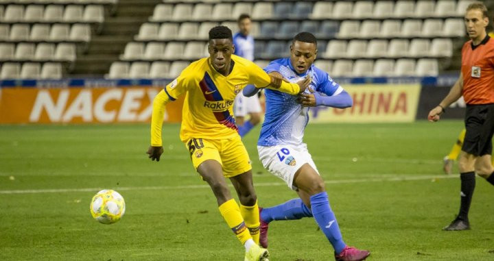 Lleida y Barça B empataron a uno/ FCB