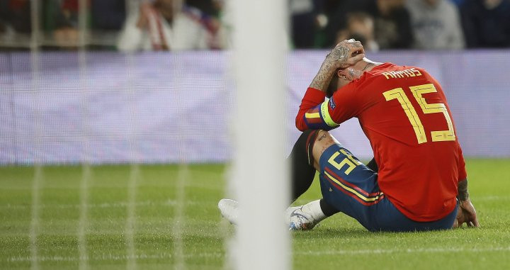 Una foto de Sergio Ramos con la selección / EFE