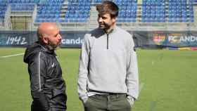 Gerard Piqué junto a Nacho Castro en Andorra / EFE