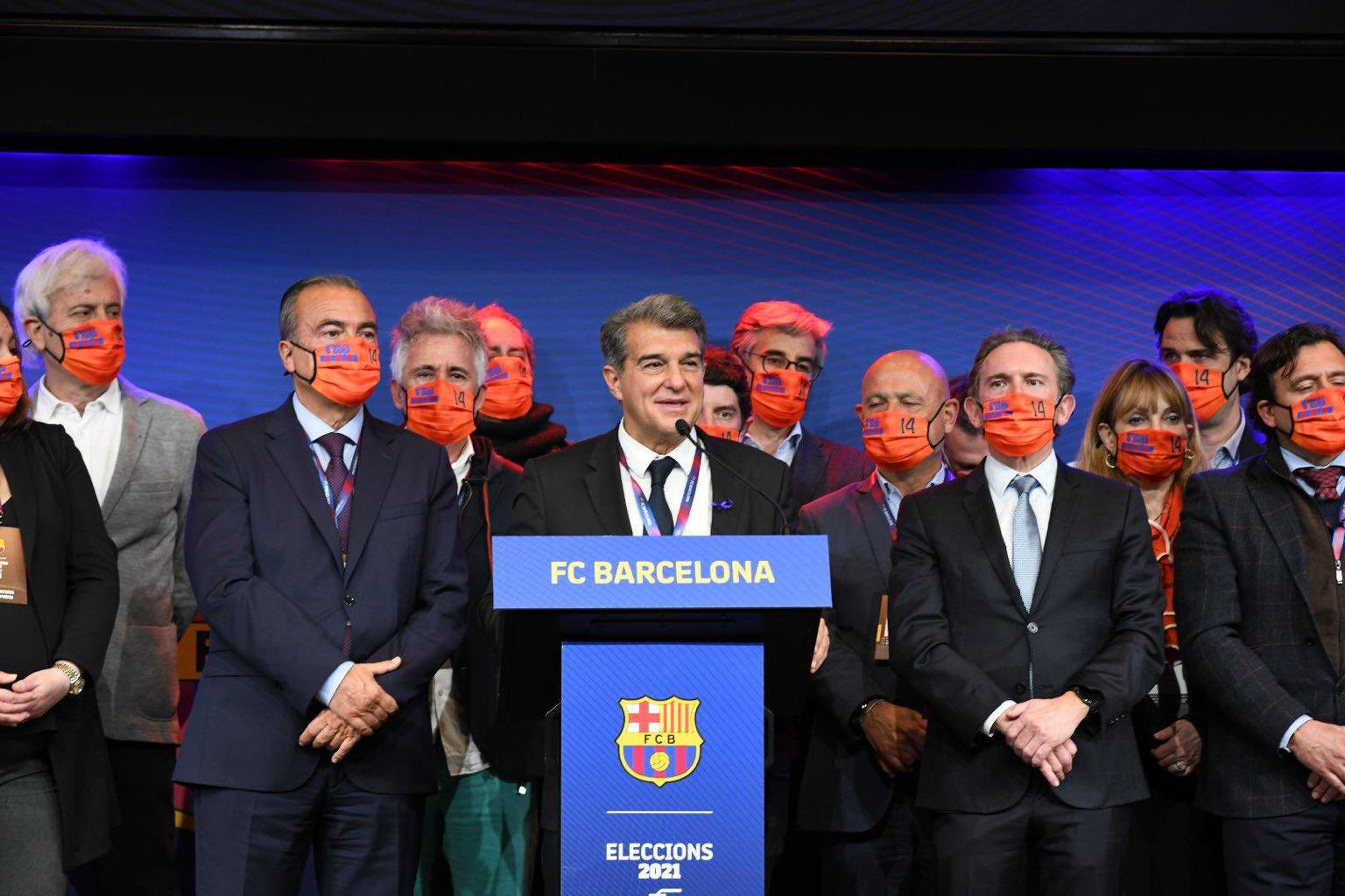 Joan Laporta en su proclamación como presidente / ESTIMEM EL BARÇA