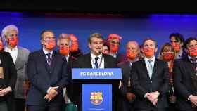 Joan Laporta en su proclamación como presidente / ESTIMEM EL BARÇA