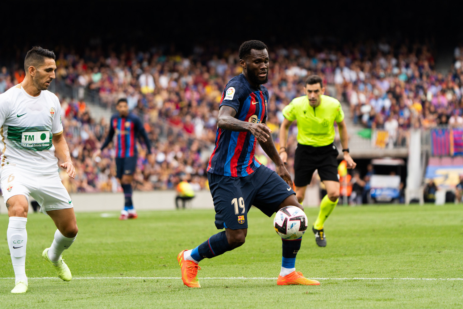 Kessie - Barça VS Elche / LUIS MIGUEL AÑÓN (CG)