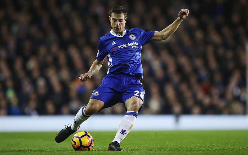 César Azpilicueta, durante un partido con el Chelsea esta temporada / EFE