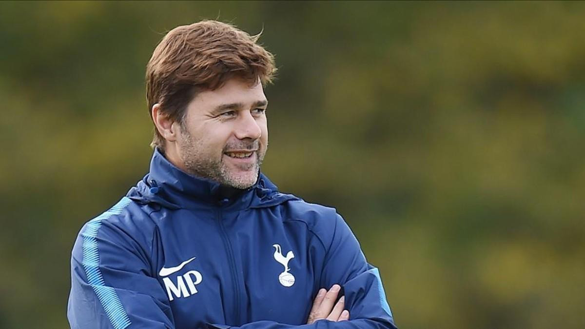 Mauricio Pochettino durante un entrenamiento / EFE