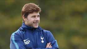 Mauricio Pochettino durante un entrenamiento / EFE