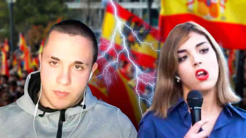 Los ultras Rodrigo Miguélez e Isabel Peralta. Cisma en la cúpula del movimiento neonazi / FOTOMONTAJE CG