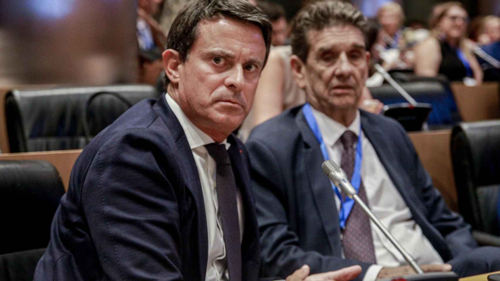 El concejal del Ayuntamiento de Barcelona y exprimer ministro francés, Manuel Valls / EP