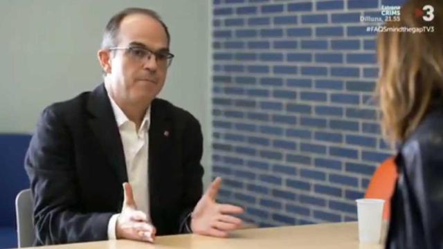 Jordi Turull, entrevistado por el programa FAQs de TV3 en la prisión de Lledoners